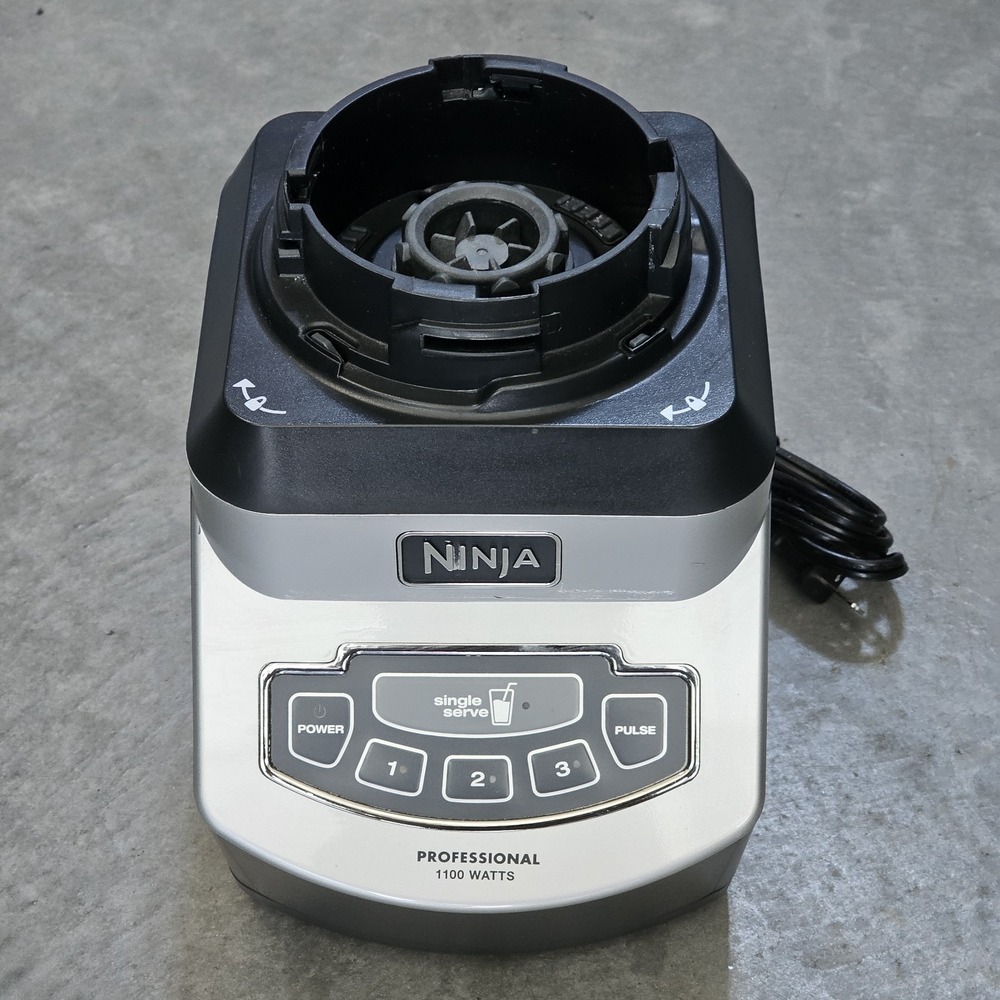 Ninja Professional 1100 Watts Blender BL660 30 Motor Base Only TESTED